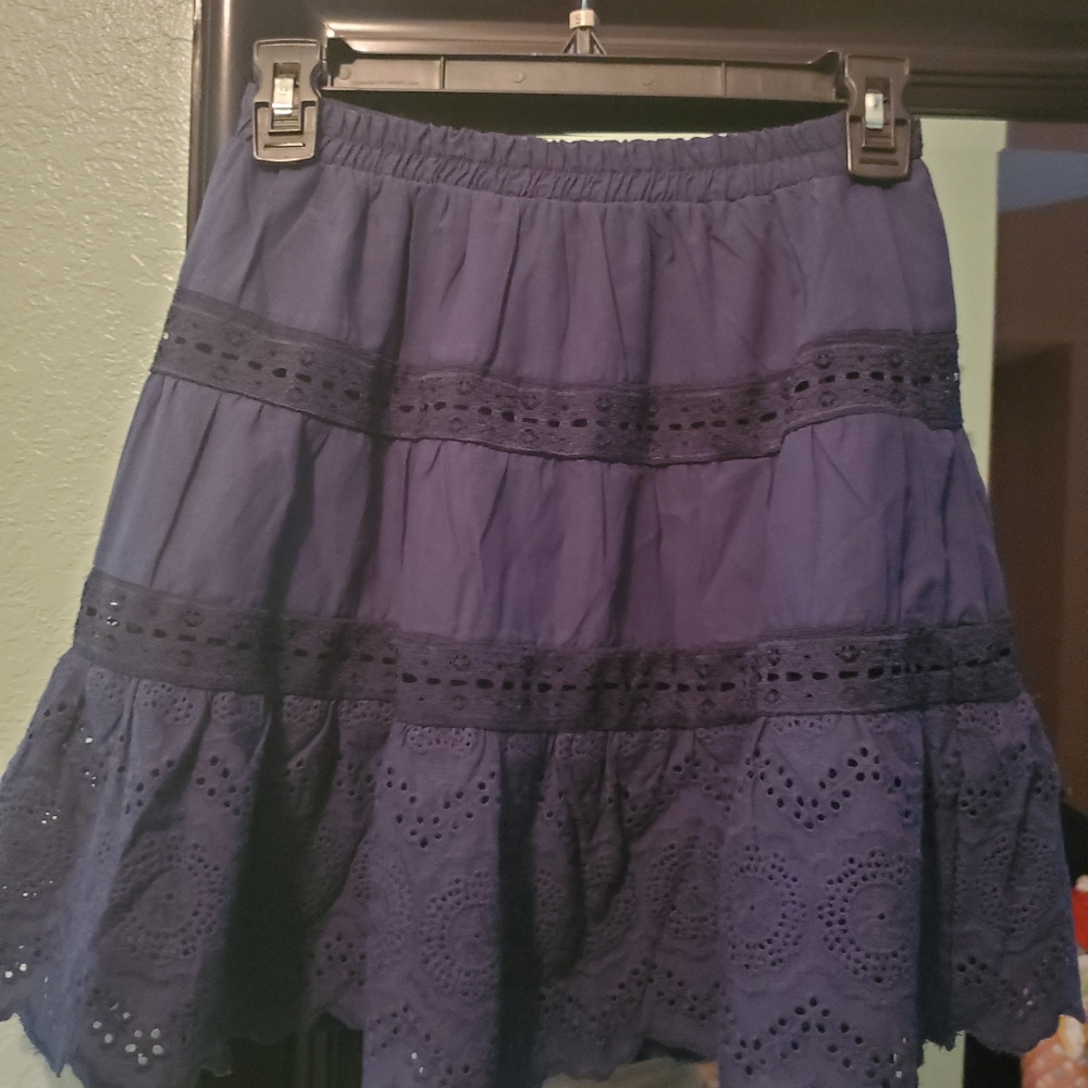 URBAN Romantics Navy mini skirt